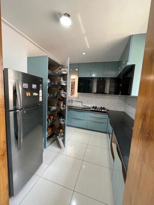 Kitchen/pantry in 3 BHK Apartment at Aparna HillPark Silver Oaks, Chanda Nagar – for Rent