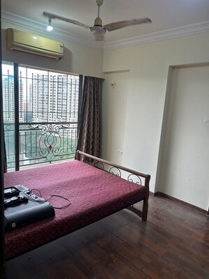 Bedroom in 2.5 BHK Apartment at Lake Primrose, Powai – for Rent
