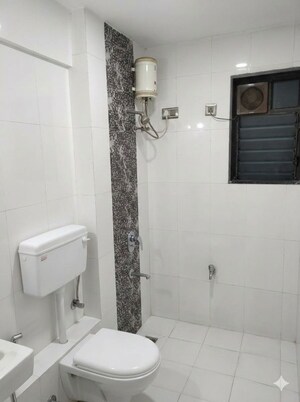 Bathroom in 3 BHK Apartment at Runwal Pearl, Manpada – for Sale
