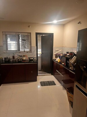 Kitchen in 3 BHK Apartment at Madhapur – for Rent