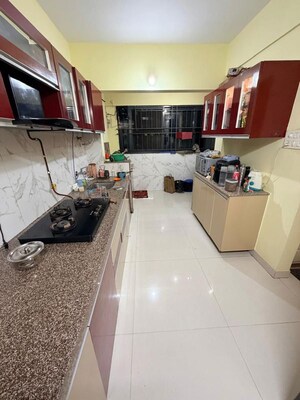 Kitchen in 3 BHK Apartment at Kumar Park Infinia Phase 4, Fursungi – for Rent