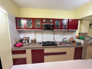 Kitchen in 3 BHK Apartment at Kumar Park Infinia Phase 4, Fursungi – for Rent