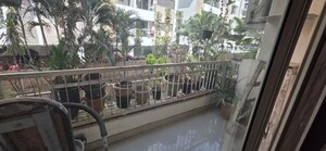 Balcony in 3 BHK Apartment at Fortune KumKum Heights, Kondapur – for Rent