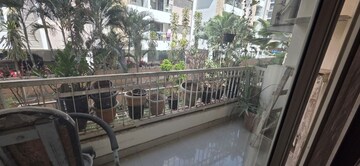 Balcony in 3 BHK Apartment at Fortune KumKum Heights, Kondapur – for Rent