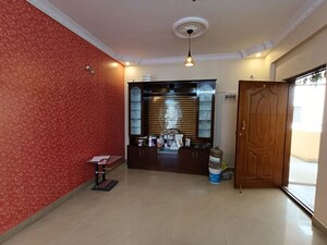Living Room in 3 BHK Apartment at Sai Balaji Lemon Tree, Kempapura – for Rent