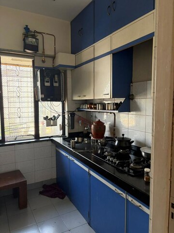 Kitchen in 3 BHK Apartment at Rushabh Tower, Sewri – for Rent