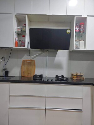 Kitchen in 3 BHK Apartment at Puranik Abitante, Bavdhan – for Rent