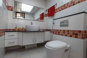 Bathroom in 4 BHK Apartment at Brahma Suncity Platinum, Wadgaon Sheri – for Sale