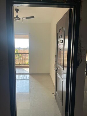 Building Lobby in 1 BHK Apartment at Nyati Evita, Dhanori – for Rent