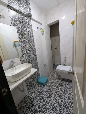 Bathroom in 2 BHK Apartment at Prestige Residency Thane, Ghodbunder Road – for Rent