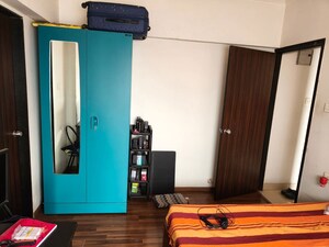 Bedroom in 1 BHK Apartment at Sethia Kalpavruksh Heights, Kandivali West – for Rent