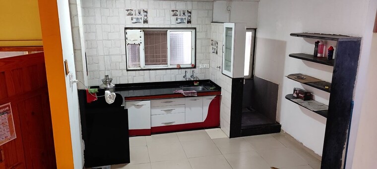 Kitchen, geras-misty-waters 2 Bedroom 804 Sq.Ft. Apartment In Mundhwa Pune 10066623