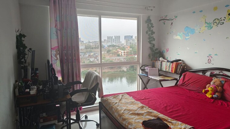 Bedroom, geras-misty-waters 2 Bedroom 804 Sq.Ft. Apartment In Mundhwa Pune 10066623