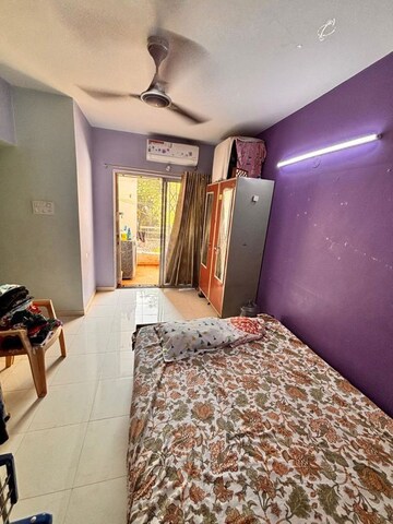 Bedroom in 2 BHK Apartment at Gulmohar Paradise Homes, Kharadi – for Rent