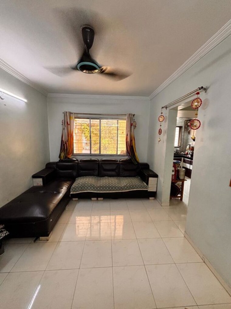 Living Room, gulmohar-paradise-homes 2 Bedroom 850 Sq.Ft. Apartment In Kharadi Pune 10066629