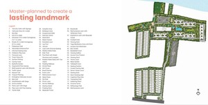 Master Plan in 2.5 BHK Apartment at Adarsh Welkin Park, Sarjapur Road – for Sale