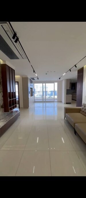 Building Lobby in 3 BHK Apartment at Prestige Beverly Hills, Kokapet – for Rent