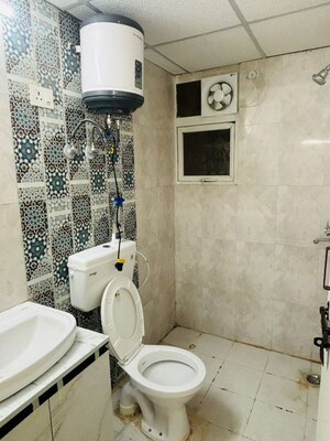 Bathroom in 2 BHK Apartment at Signature The Millennia 3, Sector 37d – for Rent