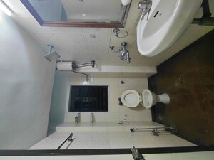 Bathroom in 1 BHK Apartment at Shiv Shakti CHS Malad West, Malad West – for Rent