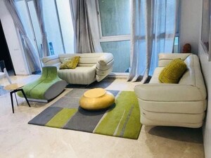 Living Room in 3.5 BHK Penthouse at Ganga Platino, Kharadi – for Sale