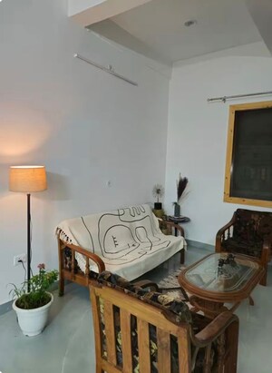 Living Room in 3 BHK Apartment at Pragati Vihar  – for Rent