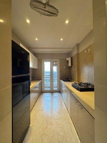 Building Lobby in 2.5 BHK Apartment at Kanakia Paris, Bandra East – for Rent