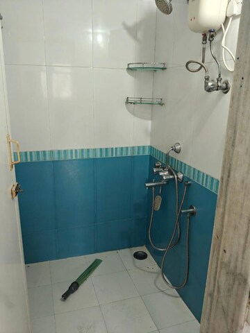 Bathroom in 1 BHK Apartment at Balaji Heights Sanpada, Sanpada – for Rent