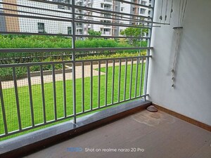 Balcony in 3 BHK Apartment at Aparna HillPark Silver Oaks, Chanda Nagar – for Sale
