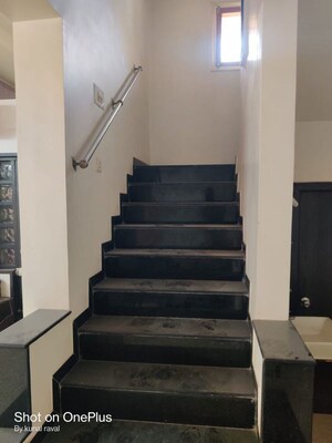 Staircase in 4 BHK Villa at Vastrapur – for Sale