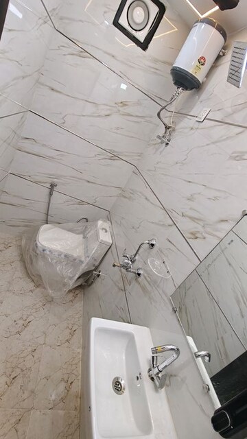 Bathroom in 2 BHK Builder Floor at Malviya Nagar – for Rent