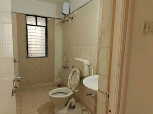 Bathroom in 3 BHK Apartment at BU Bhandari Acolade, Kharadi – for Rent