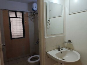 Bathroom in 3 BHK Apartment at BU Bhandari Acolade, Kharadi – for Rent
