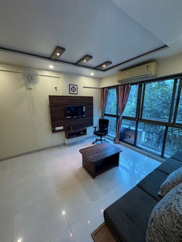 Living Room in 1 BHK Apartment at Hermes Heritage Homes, Shastrinagar – for Rent