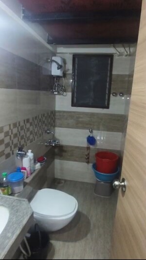 Bathroom in 1 BHK Apartment at Delta Vrindavan, Mira Road – for Sale