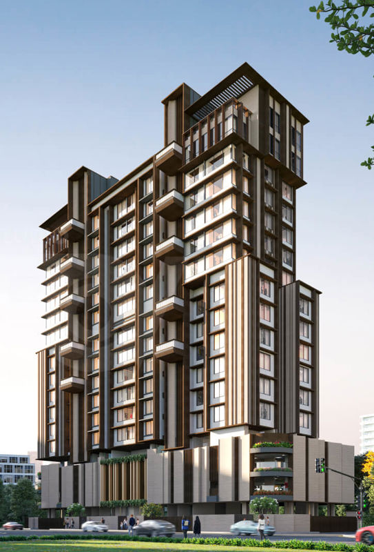 3 BHK + Pooja Room 1245 Sq.Ft. Apartment in Evershine Bliss