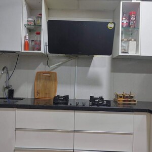 Kitchen in 3 BHK Apartment at Puranik Abitante, Sidhart Nagar – for Rent