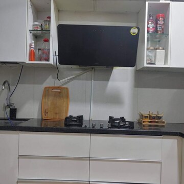 Kitchen in 3 BHK Apartment at Puranik Abitante, Sidhart Nagar – for Rent