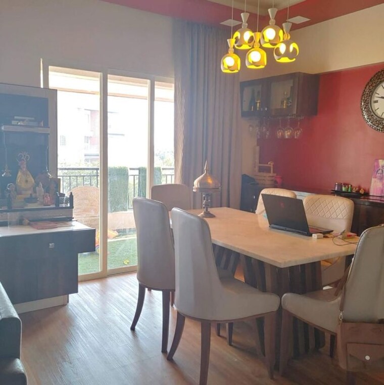 Living Room, puranik-abitante 3 Bedroom 1250 Sq.Ft. Apartment In Sidhart Nagar Pune 10066914