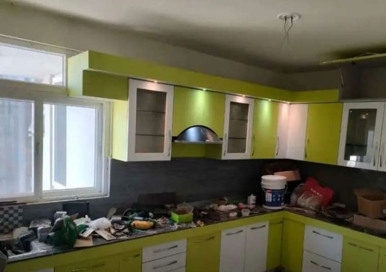Kitchen, hazratganj 2 Bedroom 1650 Sq.Ft. Apartment In Hazratganj Lucknow 10066929