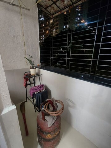 Balcony in 2 BHK Apartment at Valley Towers Annex, Manpada – for Rent