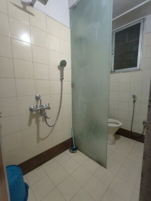 Bathroom in 2 BHK Apartment at Valley Towers Annex, Manpada – for Rent