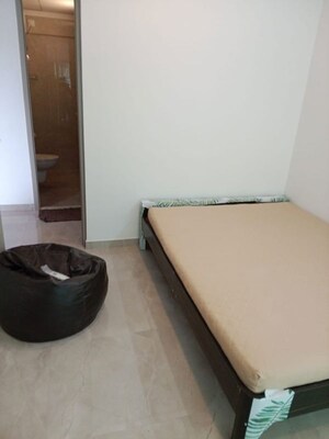 Bathroom in 2 BHK Apartment at L&T Crescent Bay T2, Parel – for Rent