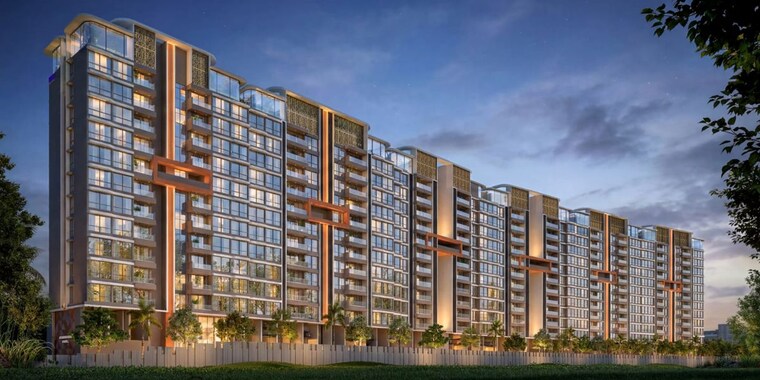 Exterior View, bavdhan 2 Bedroom 856 Sq.Ft. Apartment In Bavdhan Pune 10066955