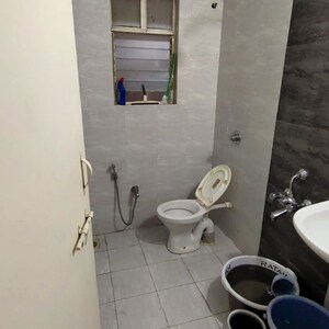 Bathroom in 2 BHK Apartment at Bhujbal Township, Bhusari Colony – for Rent