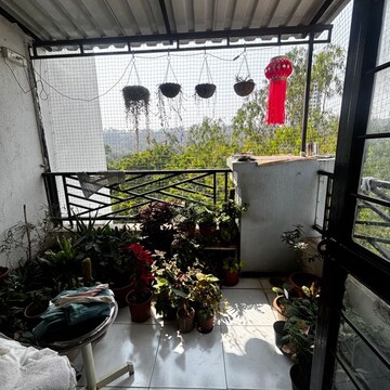 Balcony in 2 BHK Apartment at Rohan Prarthana, Dahanukar Colony – for Rent