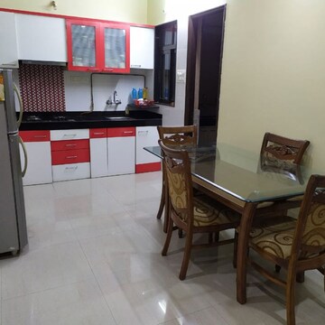 Staircase in 3 BHK Apartment at Bharat Kunj CHS, Ideal Colony – for Rent