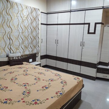 Bedroom in 3 BHK Apartment at Bharat Kunj CHS, Ideal Colony – for Rent
