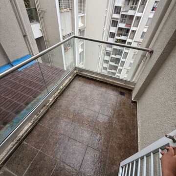 Balcony in 2 BHK Apartment at Kolte Patil 24K Stargaze, Bavdhan – for Rent