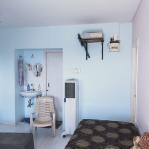 Bathroom in 2 BHK Apartment at Paranjape Lotus Court, Madhav Baug – for Rent