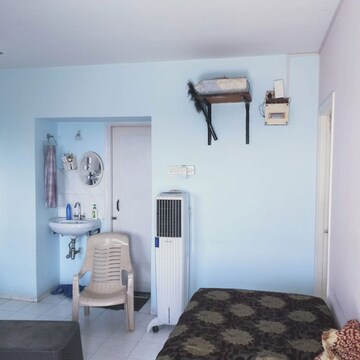 Bathroom in 2 BHK Apartment at Paranjape Lotus Court, Madhav Baug – for Rent